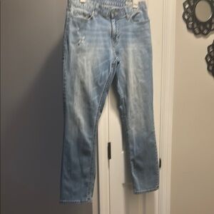 Calvin Klein Blue Straight Jeans Timeless Design